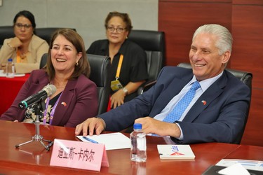 Presidente Diaz-Canel en China 27