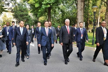 Presidente Diaz-Canel en China 83