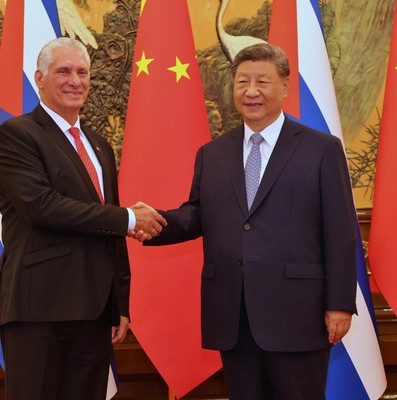 Presidente Diaz-Canel en China