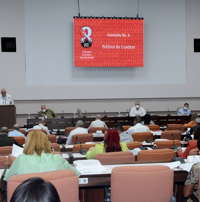 8vo. Congreso del Partido Comunista de Cuba, Primera Jornada.  Fotos: Estudios Revolución