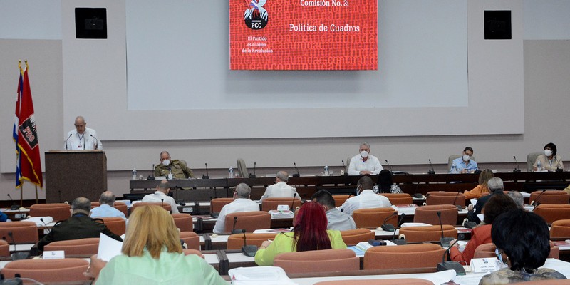 8vo. Congreso del Partido Comunista de Cuba, Primera Jornada.  Fotos: Estudios Revolución