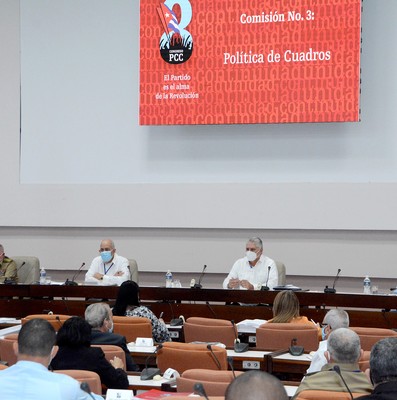 8vo. Congreso del Partido Comunista de Cuba, Primera Jornada.  Fotos: Estudios Revolución
