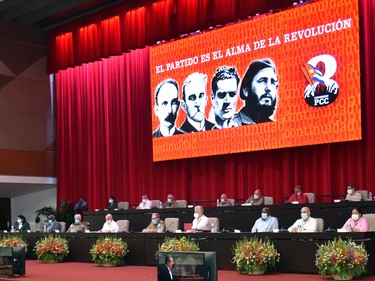 8vo. Congreso del Partido Comunista de Cuba, Tercera Jornada.  Fotos: Estudios Revolución 1