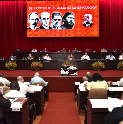 8vo. Congreso del Partido Comunista de Cuba, Tercera Jornada.  Fotos: Estudios Revolución
