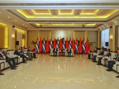 Presidente Diaz-Canel en China
