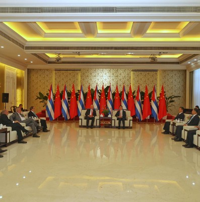 Presidente Diaz-Canel en China