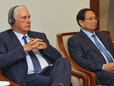 Presidente Díaz-Canel en Vietnam
