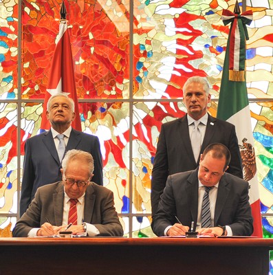 Visita Oficial a Cuba del Presidente de los Estados Unidos Mexicanos, Andrés Manuel López Obrador