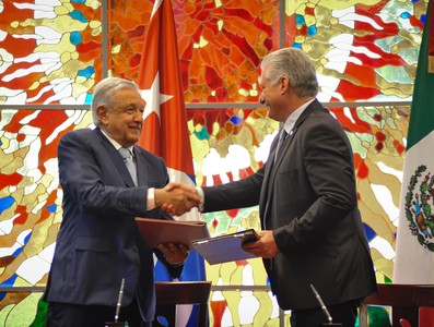Visita Oficial a Cuba del Presidente de los Estados Unidos Mexicanos, Andrés Manuel López Obrador