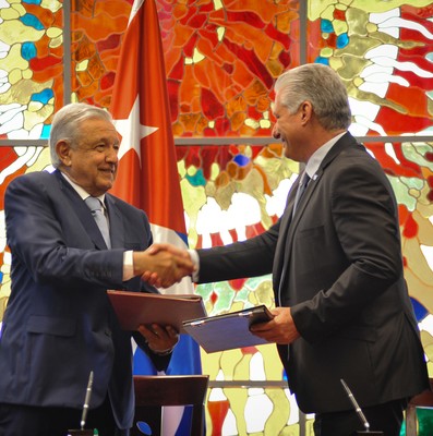 Visita Oficial a Cuba del Presidente de los Estados Unidos Mexicanos, Andrés Manuel López Obrador