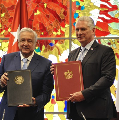 Visita Oficial a Cuba del Presidente de los Estados Unidos Mexicanos, Andrés Manuel López Obrador