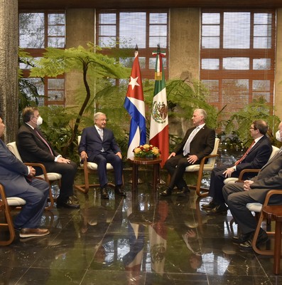 Visita Oficial a Cuba del Presidente de los Estados Unidos Mexicanos, Andrés Manuel López Obrador