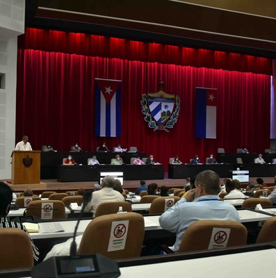 Séptimo Periodo Ordinario de Sesiones de la IX Legislatura de la Asamblea Nacional del Poder Popular (Primera Jornada de Trabajo)