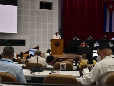 Séptimo Periodo Ordinario de Sesiones de la IX Legislatura de la Asamblea Nacional del Poder Popular (Primera Jornada de Trabajo)