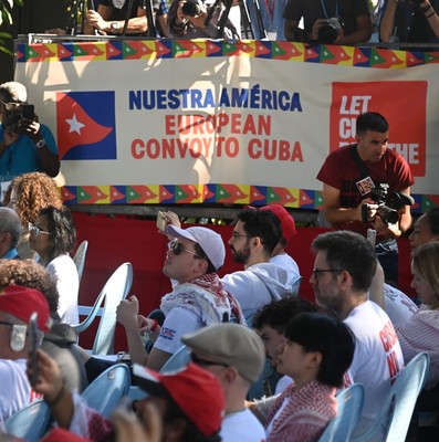 Convoy Nuestra América: símbolo de millones de seres humanos que se niegan a dar la espalda a Cuba