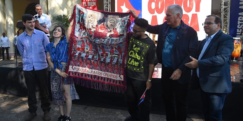 Convoy Nuestra América: símbolo de millones de seres humanos que se niegan a dar la espalda a Cuba