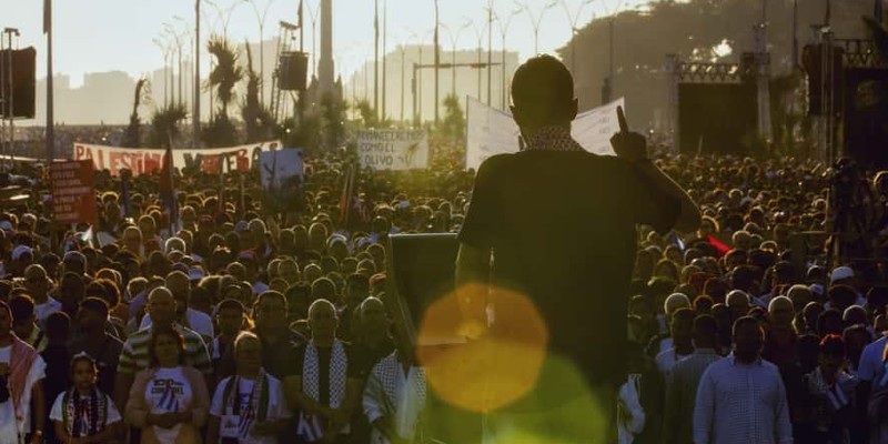 Abrazos de cien mil habaneros para Palestina