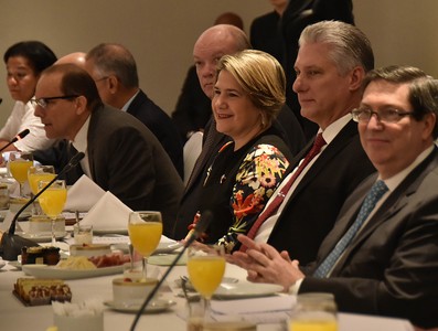 Visita Díaz-Canel a la Argentina