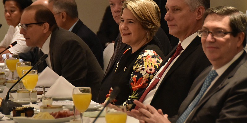 Visita Díaz-Canel a la Argentina