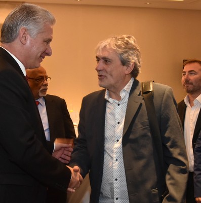 Visita Díaz-Canel a la Argentina