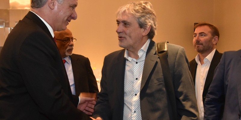 Visita Díaz-Canel a la Argentina