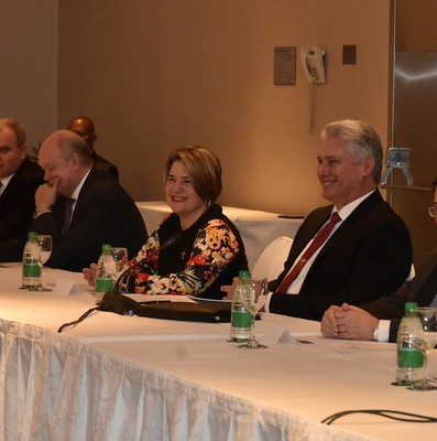 Visita Díaz-Canel a la Argentina