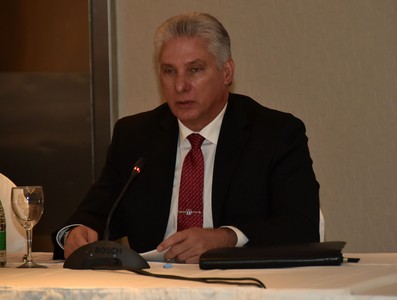 Visita Díaz-Canel a la Argentina