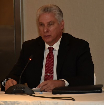 Visita Díaz-Canel a la Argentina