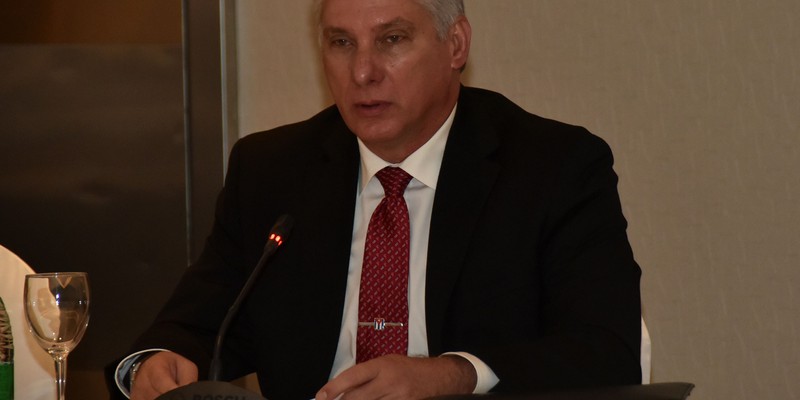 Visita Díaz-Canel a la Argentina