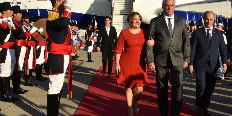 Visita Díaz-Canel a la Argentina