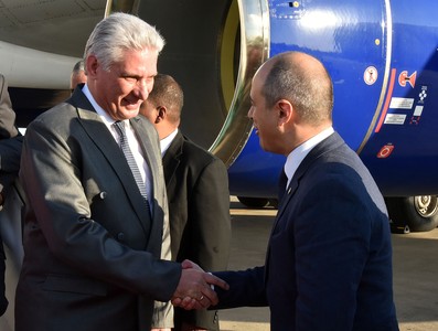 Visita Díaz-Canel a la Argentina