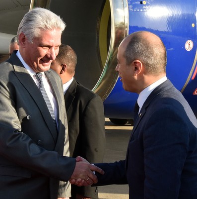 Visita Díaz-Canel a la Argentina