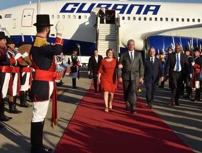 Visita Díaz-Canel a la Argentina
