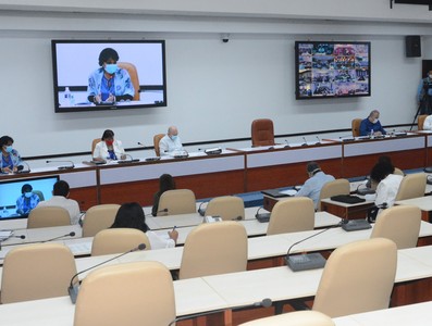 Reunión de Trabajo del Ministerio de Educación Superior (MES), en el Palacio de la Revolución.   26 de marzo 2021   -   Fotos: Estudios Revolución