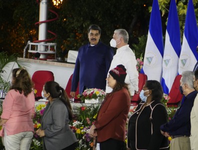 Toma de posesión del Presidente de la República de Nicaragua, Daniel Ortega Saavedra, y de la Vicepresidenta Rosario Murillo.