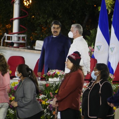 Toma de posesión del Presidente de la República de Nicaragua, Daniel Ortega Saavedra, y de la Vicepresidenta Rosario Murillo.