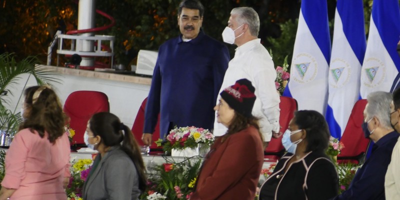 Toma de posesión del Presidente de la República de Nicaragua, Daniel Ortega Saavedra, y de la Vicepresidenta Rosario Murillo.