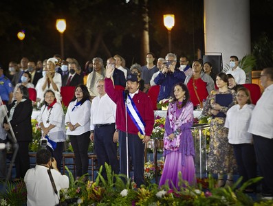 Toma de posesión del Presidente de la República de Nicaragua, Daniel Ortega Saavedra, y de la Vicepresidenta Rosario Murillo.