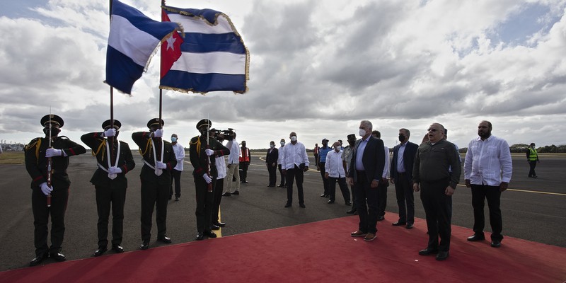 Toma de posesión del Presidente de la República de Nicaragua, Daniel Ortega Saavedra, y de la Vicepresidenta Rosario Murillo.