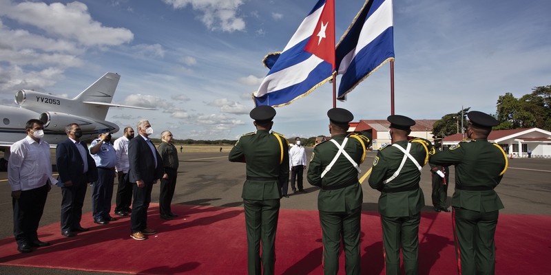 Toma de posesión del Presidente de la República de Nicaragua, Daniel Ortega Saavedra, y de la Vicepresidenta Rosario Murillo.