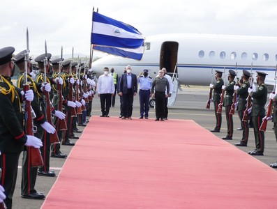 Toma de posesión del Presidente de la República de Nicaragua, Daniel Ortega Saavedra, y de la Vicepresidenta Rosario Murillo.