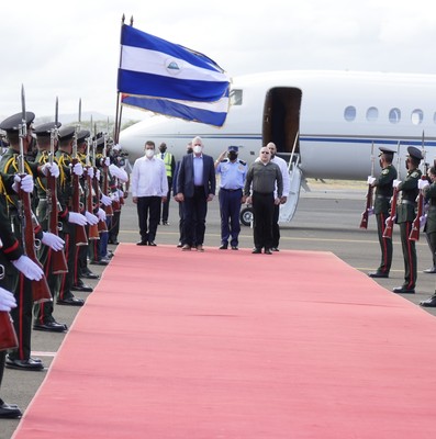 Toma de posesión del Presidente de la República de Nicaragua, Daniel Ortega Saavedra, y de la Vicepresidenta Rosario Murillo.