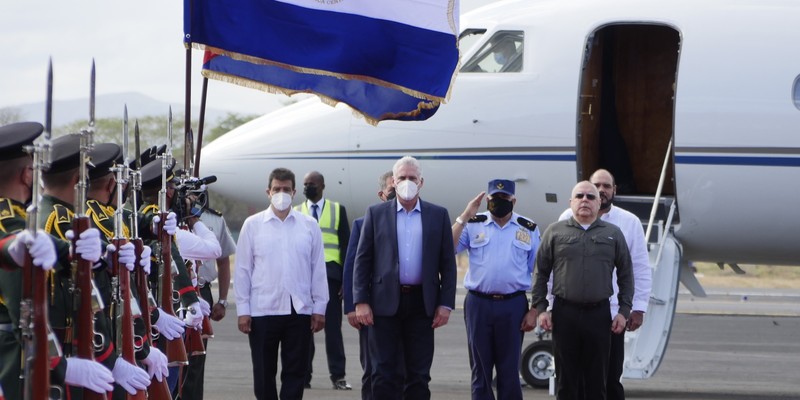 Toma de posesión del Presidente de la República de Nicaragua, Daniel Ortega Saavedra, y de la Vicepresidenta Rosario Murillo.