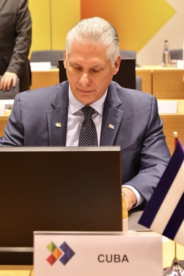 Díaz-Canel en Bruselas para participar en la III Cumbre CELAC-UE 3