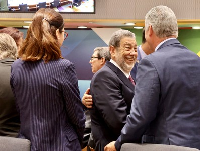 Díaz-Canel en Bruselas para participar en la III Cumbre CELAC-UE