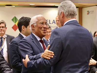 Díaz-Canel en Bruselas para participar en la III Cumbre CELAC-UE