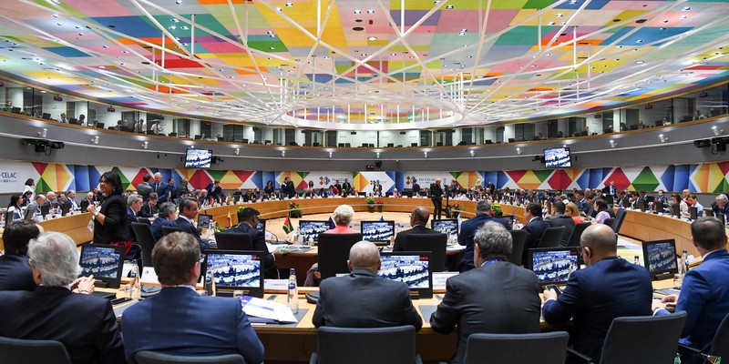 Díaz-Canel en Bruselas para participar en la III Cumbre CELAC-UE