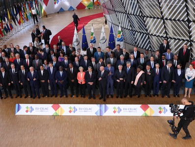 Díaz-Canel en Bruselas para participar en la III Cumbre CELAC-UE
