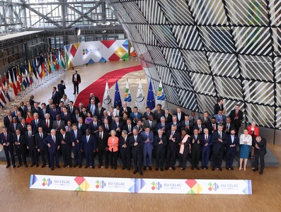 Díaz-Canel en Bruselas para participar en la III Cumbre CELAC-UE