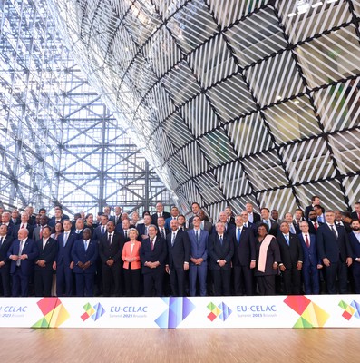 Díaz-Canel en Bruselas para participar en la III Cumbre CELAC-UE